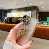 Quicksand Butterfly Glitter Phone Case